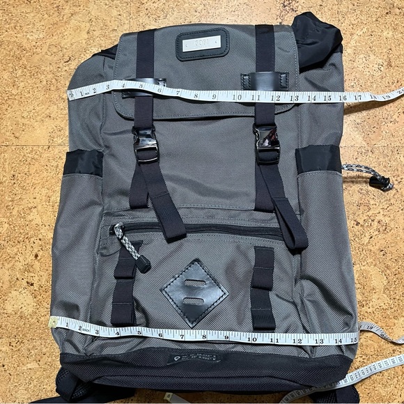 Gobi Getaway Gray & Black Unisex Backpack NWOT - Picture 14 of 16